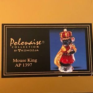🎄Polonaise Collection -  Mouse King Ornament - #AP 1397 - Kurt S Alder, Inc.